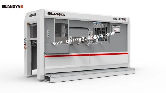 Máquina automática de estampagem a quente e corte e vinco com tamanho de papel 600 * 540 mm para rótulo Hangtag (LK600MT)