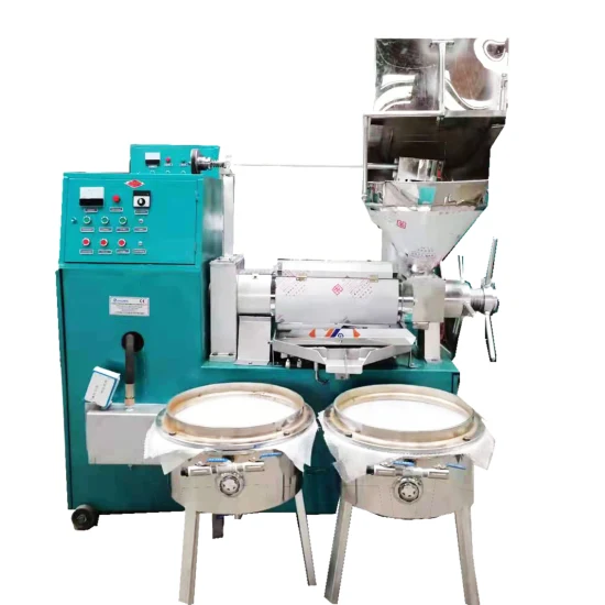 Máquina de prensagem a frio Máquina de prensagem de óleo automática 6yl-130 Máquina de prensagem de óleo de palma
