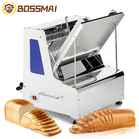 Máquina de cortar alimentos para cozinha 31 lâminas 12 mm em aço inoxidável máquina de fatiar pão torrado