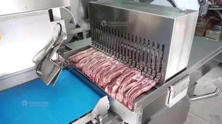 Máquina de corte de ossos de carne de carneiro congelada de alta velocidade para corte e serração