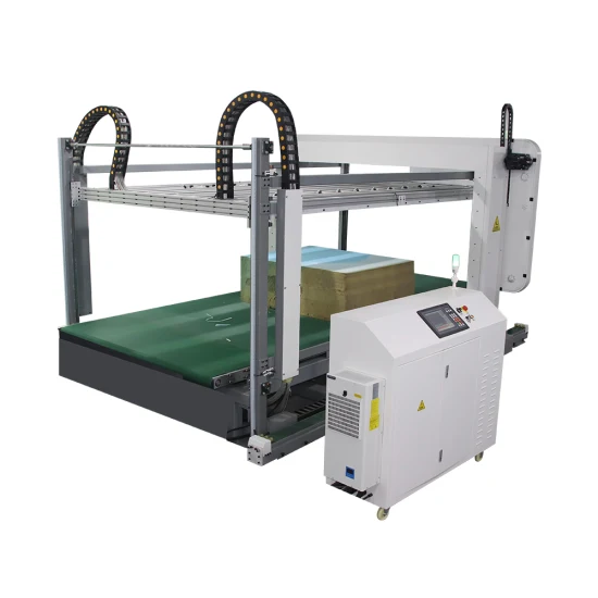 Máquina de corte de espuma com lâmina horizontal CNC de alta velocidade Máquina de corte com esponja